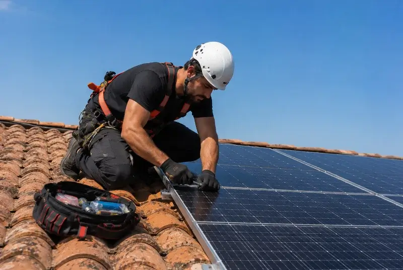 Maintenance et monitoring de panneaux solaires à Saint-Médard-d'Aunis
