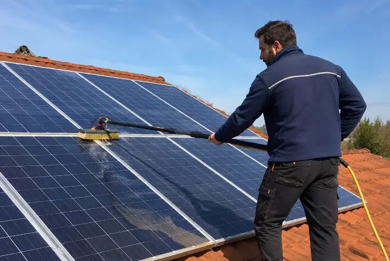 Nettoyage et entretien de panneaux solaires à Saint-Médard-d'Aunis